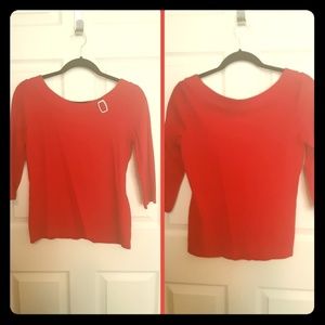 Kim Roger's 3/4 Sleeve Formal Top